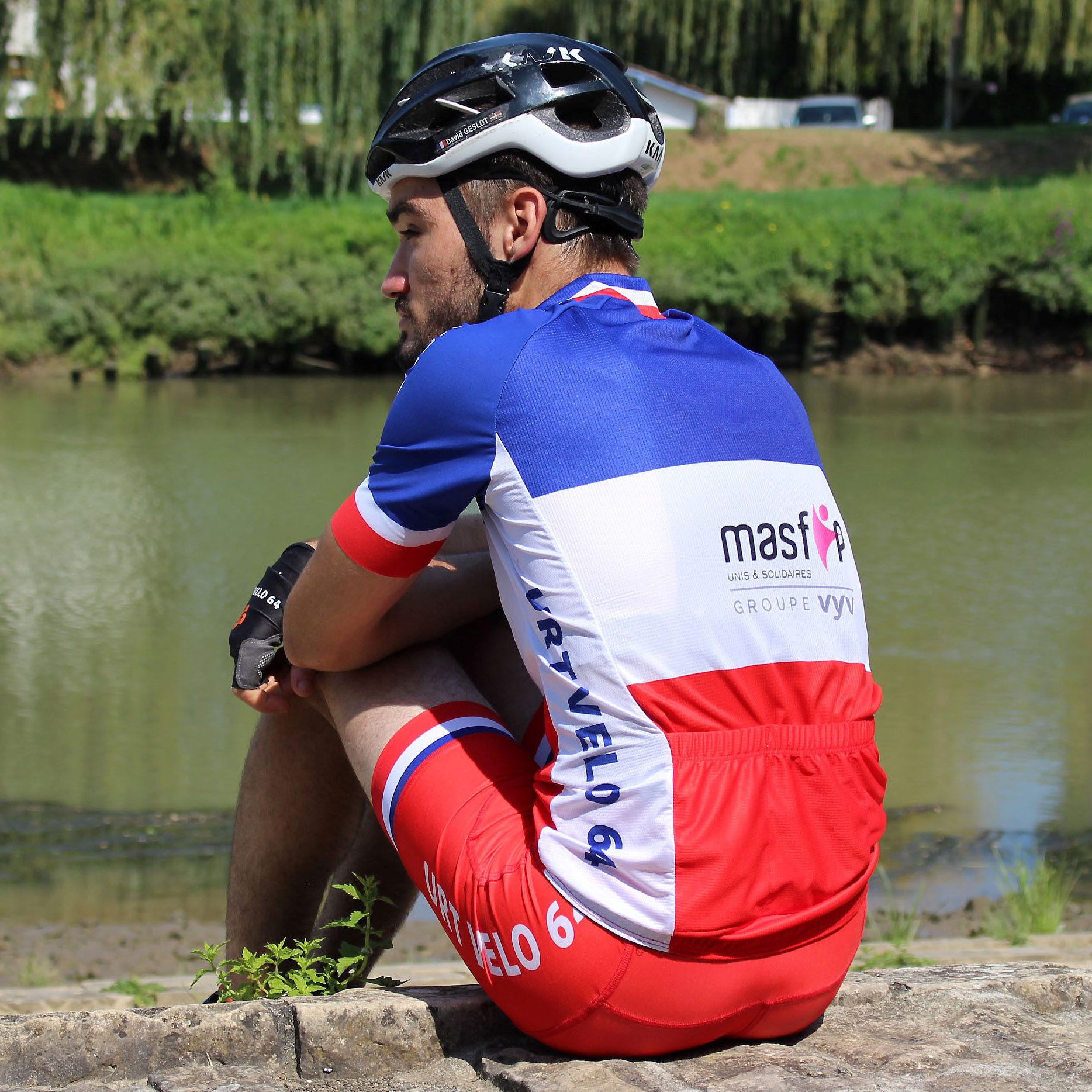 David Geslot affilie au pole espoir de paracyclisme