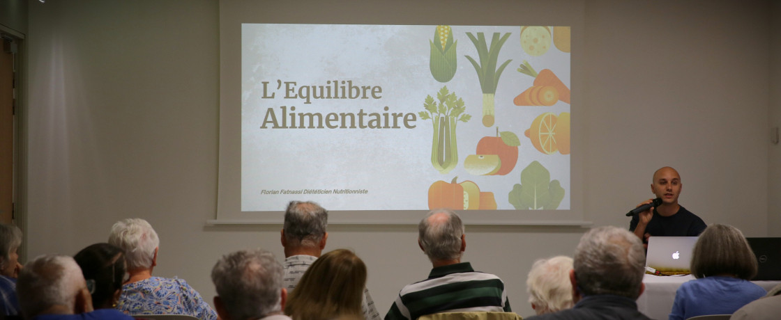 Action de prévention animée par la MASFIP et le diététicien Florian FATNASSI