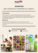 bien conserver et preparer ses aliments