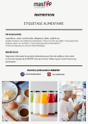etiquetage alimentaire