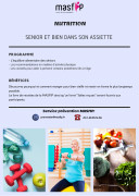 seniors et bien dans son assiette