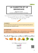 La carotte et le bronzage