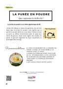 puree en poudre