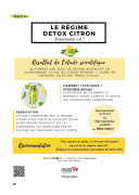 regime detox citron