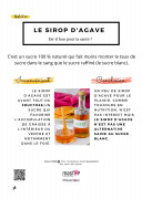 sirop d'agave